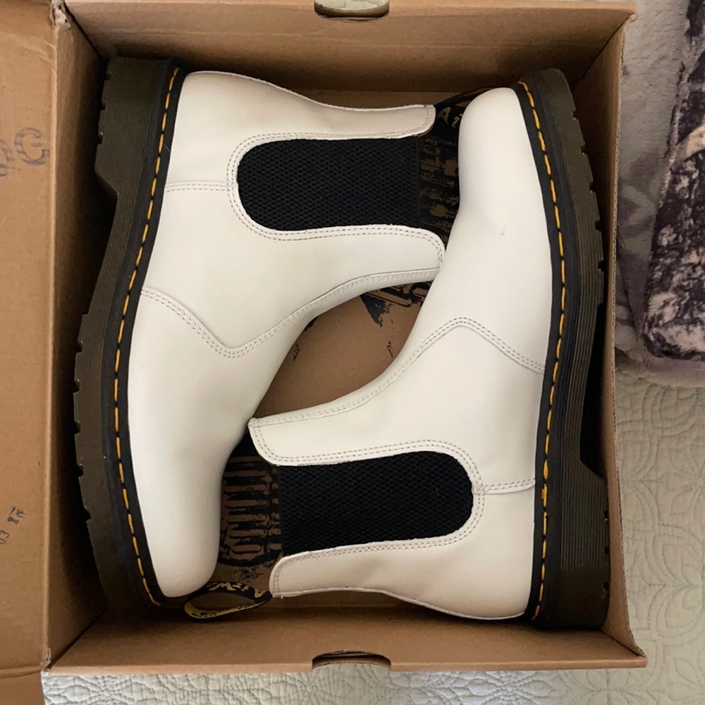 White Dr. Marten 2976